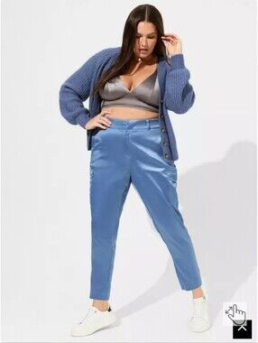 Torrid Satin Cargo Pants